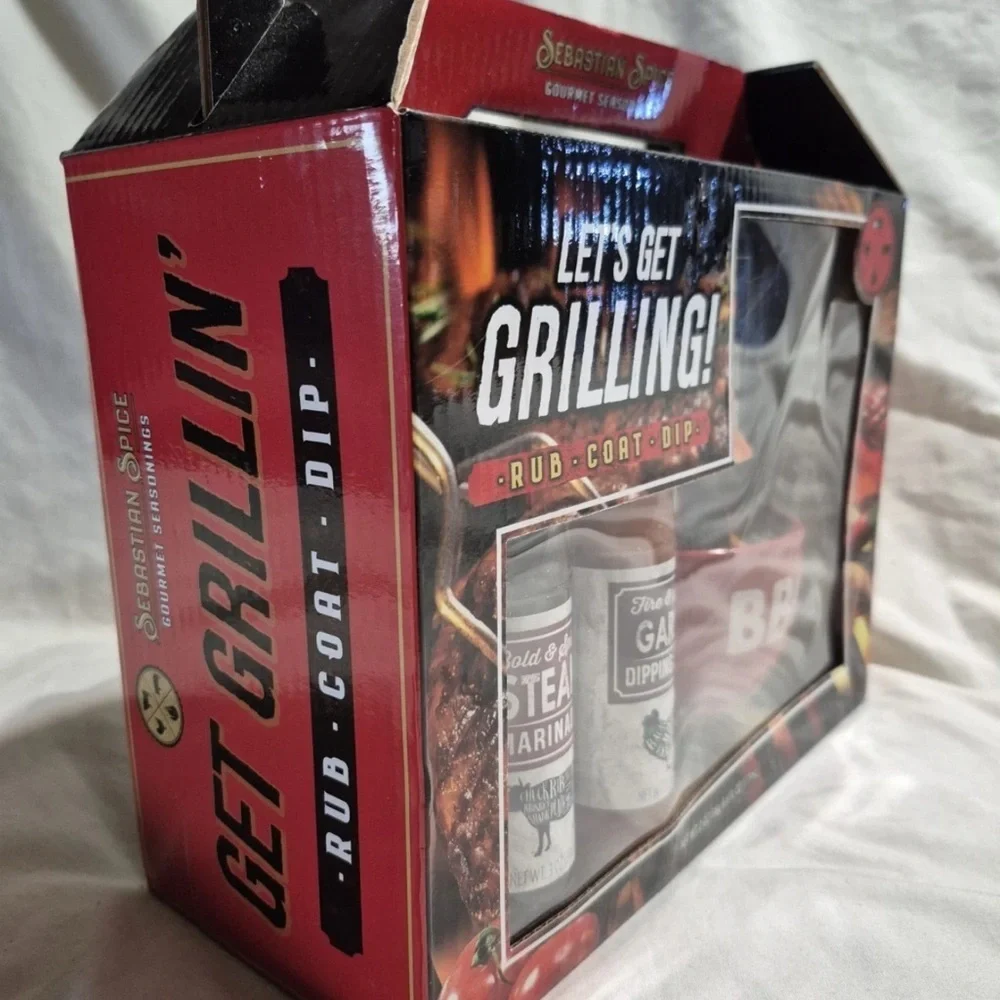 Sebastian Spice BBQ Rub and Sauce Set NEW in Box - Picture 3 of 9